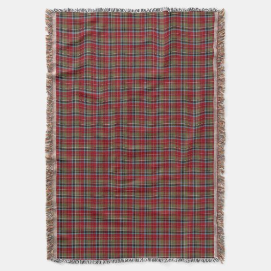 Staat North Carolina Tartan Decke (Vorderseite Vertikal)