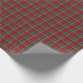Staat North Carolina Tartan Geschenkpapier (Ecke)