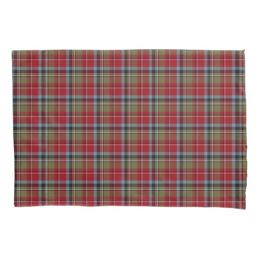 Staat North Carolina Tartan Kariert Kissenbezug (Vorderseite)