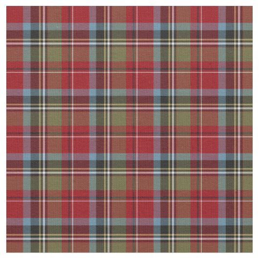 Staat North Carolina Tartan Stoff (Nahaufnahme)