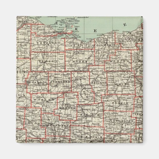 Staat Ohio Magnet (Vorne)