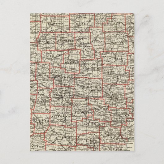 Staat Ohio Postkarte (Vorderseite)