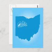Staat Ohio Postkarte (Vorne/Hinten)