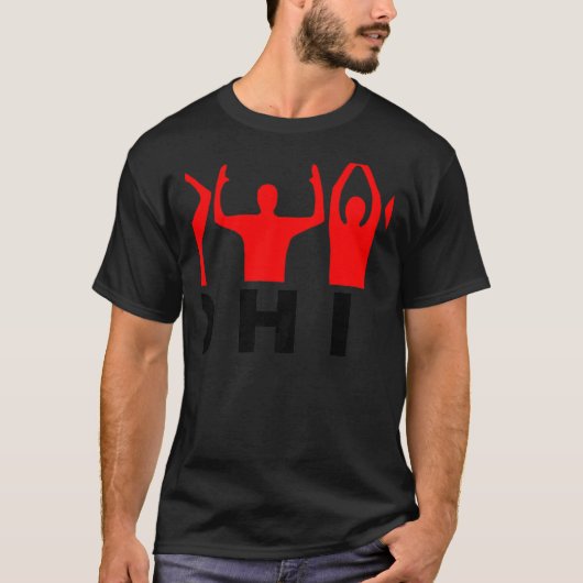 Staat Ohio Pride Skripttext T-Shirt (Vorderseite)