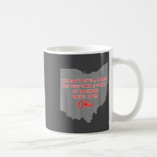 Staat Ohio, wir scheißen auf Michigan Kaffeetasse