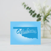 Staat Oklahoma Postkarte (Stehend Vorderseite)
