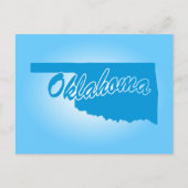 Staat Oklahoma Postkarte (Vorderseite)