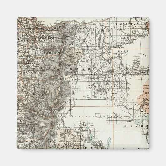 Staat Oregon Magnet (Vorne)