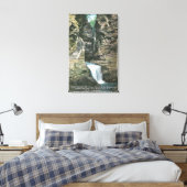 Staat Park Aussicht Vorhang und Cavern Cascades Leinwanddruck (Insitu (Schlafzimmer))