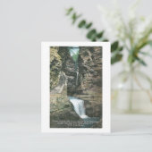 Staat Park Aussicht Vorhang und Cavern Cascades Postkarte (Stehend Vorderseite)
