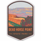 Staat Park Dead Horse Point Aufkleber (Vorderseite)