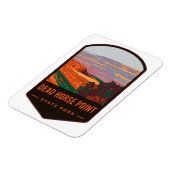 Staat Park Dead Horse Point Magnet (Linke Seite)