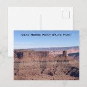 Staat Park Dead Horse Point Postkarte (Vorne/Hinten)
