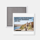 Staat Park des Teufels Magnet (Vorderseite/Rückseite)