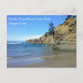 Staat Park des Teufels Punchbowl, OR Postkarte (Vorderseite)