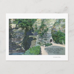 Staat Park Eingang Tunnel und Sentry Bridge Postkarte