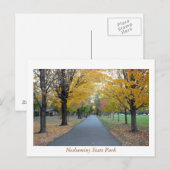 Staat Park Herbst Neshaminy Postkarte (Vorne/Hinten)