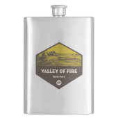 Staat Park Nevada Flachmann (Vorderseite)