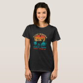 Staat Park North Carolina Retro Sunset T-Shirt (Vorne ganz)