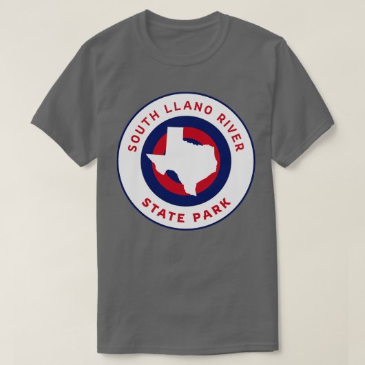 Staat Park Texas Bullseye T-Shirt (Design vorne)