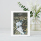 Staat Park View of Diamond Falls Postkarte (Stehend Vorderseite)