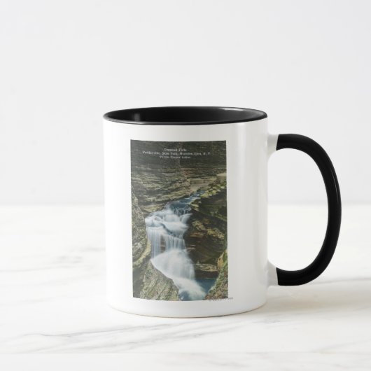 Staat Park View of Diamond Falls Tasse (Rechts)
