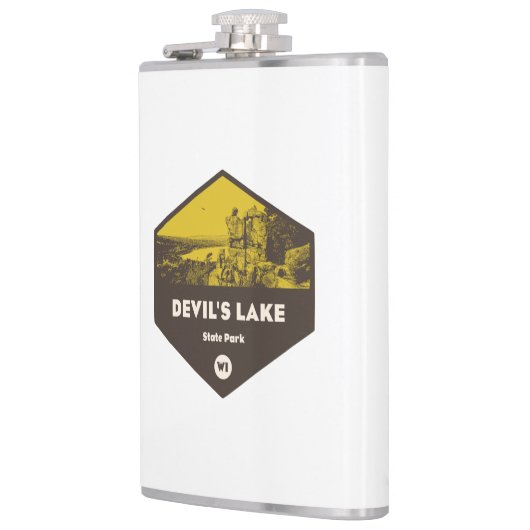 Staat Park Wisconsin Flachmann (Links)