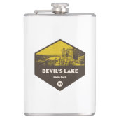 Staat Park Wisconsin Flachmann (Vorderseite)