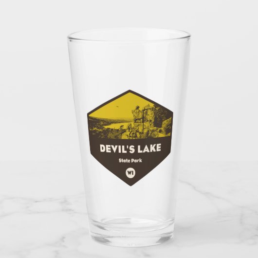 Staat Park Wisconsin Glas (Vorderseite)