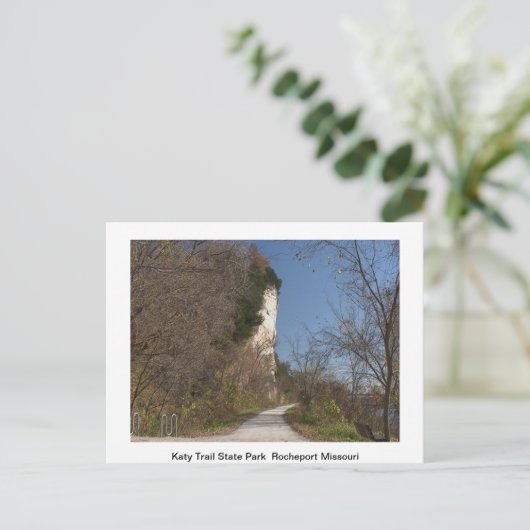 Staat Parkplätze Postkarte (Stehend Vorderseite)