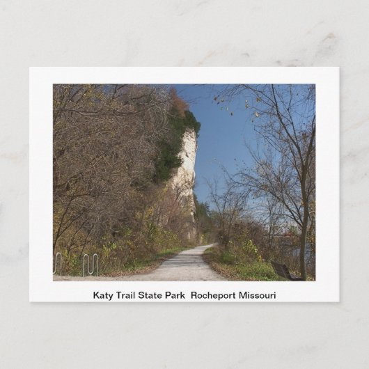 Staat Parkplätze Postkarte (Vorderseite)