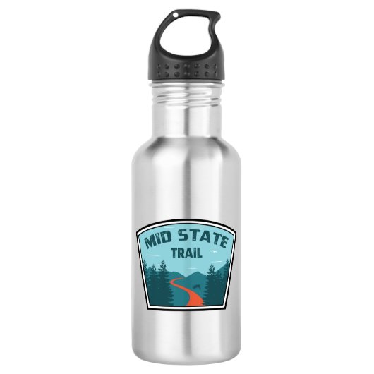 Staat Pennsylvania Edelstahlflasche (Vorderseite)
