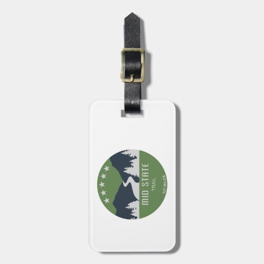 Staat Pennsylvania Gepäckanhänger (Vorderseite vertikal)