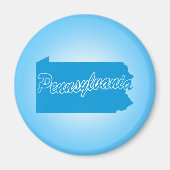 Staat Pennsylvania Magnet (Vorne)