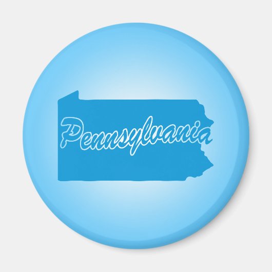 Staat Pennsylvania Magnet (Vorne)