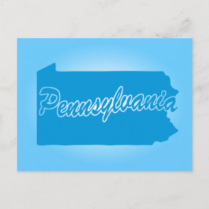 Staat Pennsylvania Postkarte