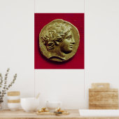 Staat Philip II. König von Mazedonien Poster (Küche)