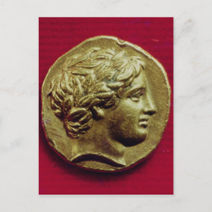 Staat Philip II. König von Mazedonien Postkarte