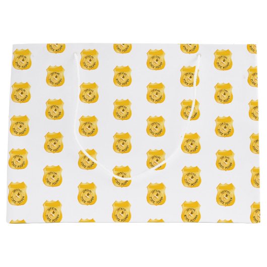 Staat Pooper Babydusche Große Geschenktüte (Vorderseite)