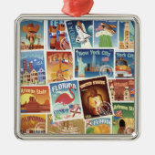 Staat-Porto-Briefmarken Ornament Aus Metall (Vorne)