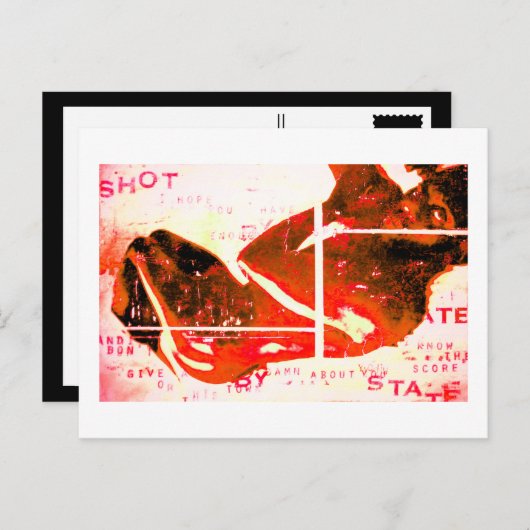 Staat-Postkarte Postkarte (Vorne/Hinten)