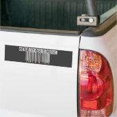Staat registrierter Bürger Autoaufkleber (Auf Lkw)