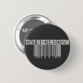 Staat registrierter Bürger Button (Vorne & Hinten)