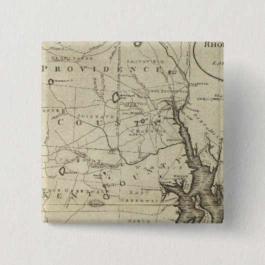 Staat Rhode Island 2 Button (Vorderseite)