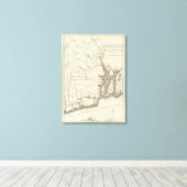 Staat Rhode Island 2 Leinwanddruck (Insitu (Holzboden))
