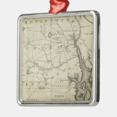 Staat Rhode Island 2 Ornament Aus Metall (Links)