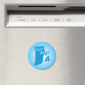 Staat Rhode Island Magnet (In Situ (Geschirrspüler))