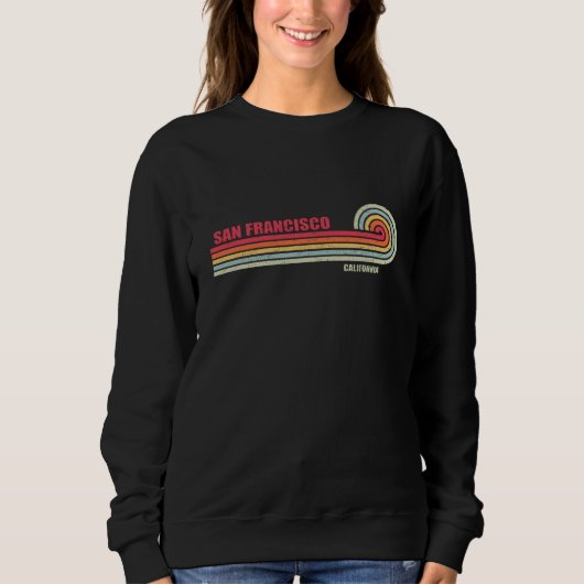 Staat San Francisco California Sweatshirt (Vorderseite)