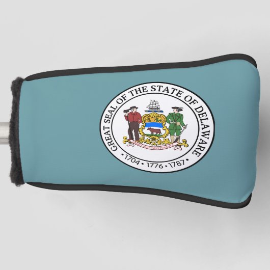 Staat Siegel Delaware Golf Headcover (Vorderseite)