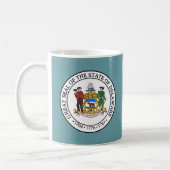 Staat Siegel Delaware Kaffeetasse (Links)